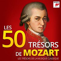 Přední strana obalu CD Les 50 Trésors de Mozart - Les Trésors de la Musique Classique