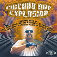 Přední strana obalu CD Chicano Rap Explosion