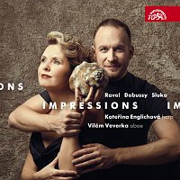 Přední strana obalu CD Impressions / Ravel, Debussy, Sluka: Skladby pro hoboj a harfu
