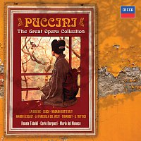 Přední strana obalu CD Puccini: The Great Operas