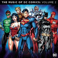 Přední strana obalu CD The Music of DC Comics: Volume 2