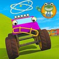 Gecko's Garage, Toddler Fun Learning – 5 Little Monster Trucks