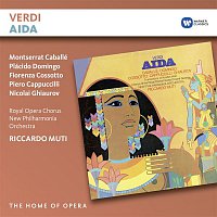 Přední strana obalu CD Verdi: Aida
