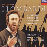 Přední strana obalu CD Verdi: I Lombardi