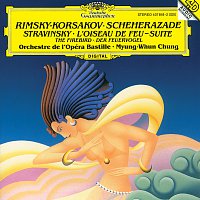 Přední strana obalu CD Rimsky-Korsakov: Scheherazade / Stravinsky: The Firebird Suite