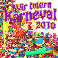 Přední strana obalu CD Wir feiern Karneval 2010