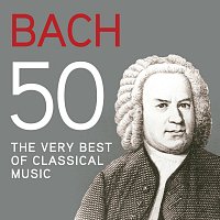 Přední strana obalu CD Bach 50, The Very Best Of Classical Music