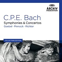 Přední strana obalu CD C.P.E. Bach: Symphonies & Concertos