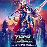 Přední strana obalu CD Thor: Love and Thunder [Original Motion Picture Soundtrack]