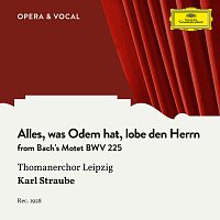 Thomanerchor Leipzig, Karl Straube – Bach: Alles, was Odem hat, lobe den Herrn - Finale Fugue, BWV 225