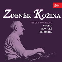 Přední strana obalu CD Skladby pro klavír (Chopin, Slavický, Prokofjev)