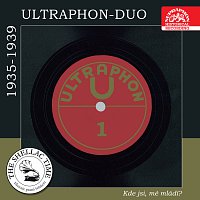 Přední strana obalu CD Historie psaná šelakem - Ultraphon-Duo I: Kde jsi, mé mládí? Původní nahrávky z let 1935 - 1939