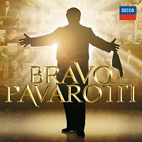 Přední strana obalu CD Bravo Pavarotti