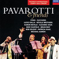 Přední strana obalu CD Pavarotti & Friends