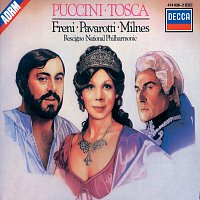 Přední strana obalu CD Puccini: Tosca