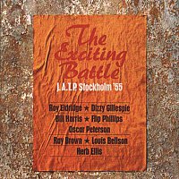 Přední strana obalu CD The Exciting Battle: J.A.T.P Stockholm '55