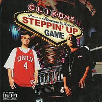 Přední strana obalu CD Clik-One Presents Romero & Brown Steppin' Up Game