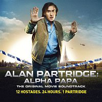 Přední strana obalu CD Alan Partridge - Alpha Papa