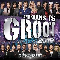 Přední strana obalu CD Afrkaans Is Groot 2019 - Die Konsert [Live At Sun Arena - Time Square, Pretoria / 2019]