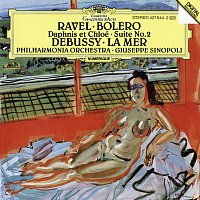Přední strana obalu CD Ravel: Boléro; Daphnis et Chloé - Suite No.2 / Debussy: La Mer