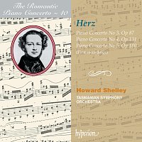 Přední strana obalu CD Herz: Piano Concertos Nos. 3, 4 & 5 (Hyperion Romantic Piano Concerto 40)