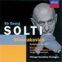 Sergei Aleksashkin, Chicago Symphony Orchestra, Sir Georg Solti – Shostakovich::Symphony No.15 /Mussorgsky: Songs & Dances of Death etc.