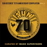 Přední strana obalu CD Sun Records' 70th Anniversary Compilation, Vol. 2 [Curated by Music Supervisors]