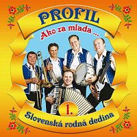 Přední strana obalu CD Ako za mlada...1. - Slovenská rodná dedina