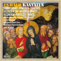 Přední strana obalu CD Bach, J.S.: Cantatas for Ascension Day, Whitsun & Trinity