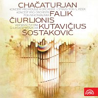 Přední strana obalu CD Chačaturjan, Falik, Šostakovič, Čiurlionis, Kutavičius: Skladby pro housle a orchestr