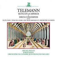 Michel Piguet, Jordi Savall, Orchestre de chambre Jean-Francois Paillard & Jean-Francois Paillard – Telemann: Suite en la mineur, Concertos pour flute a bec, viole de gambe & hautbois baroque