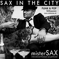 Přední strana obalu CD Sax In The City | Funk & POP SAXsession