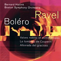 Přední strana obalu CD Ravel: Boléro; Valses nobles et sentimentales; Le tombeau de Couperin; Alborada del gracioso