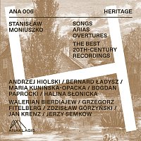 Přední strana obalu CD Stanisław Moniuszko - The Best 20-th Century Recordings - Songs, Arias, Overtures
