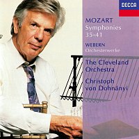 Přední strana obalu CD Mozart: Symphonies Nos. 35, 36, 38-41 / Webern: Orchestral Works