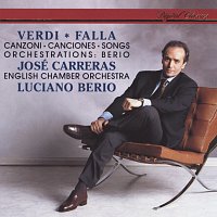Přední strana obalu CD Verdi & Falla Songs