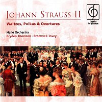 Přední strana obalu CD Johann Strauss II Waltzes, Polkas & Overtures