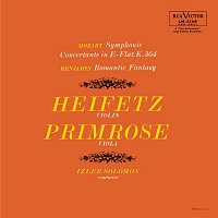 Jascha Heifetz – Mozart: Sinfonia concertante in E-Flat, K.364, Benjamin: Romantic Fantasy