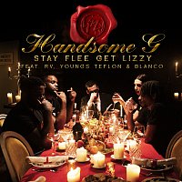 Stay Flee Get Lizzy, RV, Youngs Teflon, Blanco – Handsome G