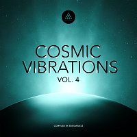 Přední strana obalu CD Cosmic Vibrations, Vol. 4